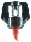 XJ-Jet Side Spray "Bowtie Pattern" 3.7m radius x 1.1m wide 90L/h Red Nozzle - Click Image to Close